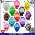 YXL-821 моды женщин силиконовые кварцевые женщин желе спортивные наручные часы, леди дешевые марки Wtach